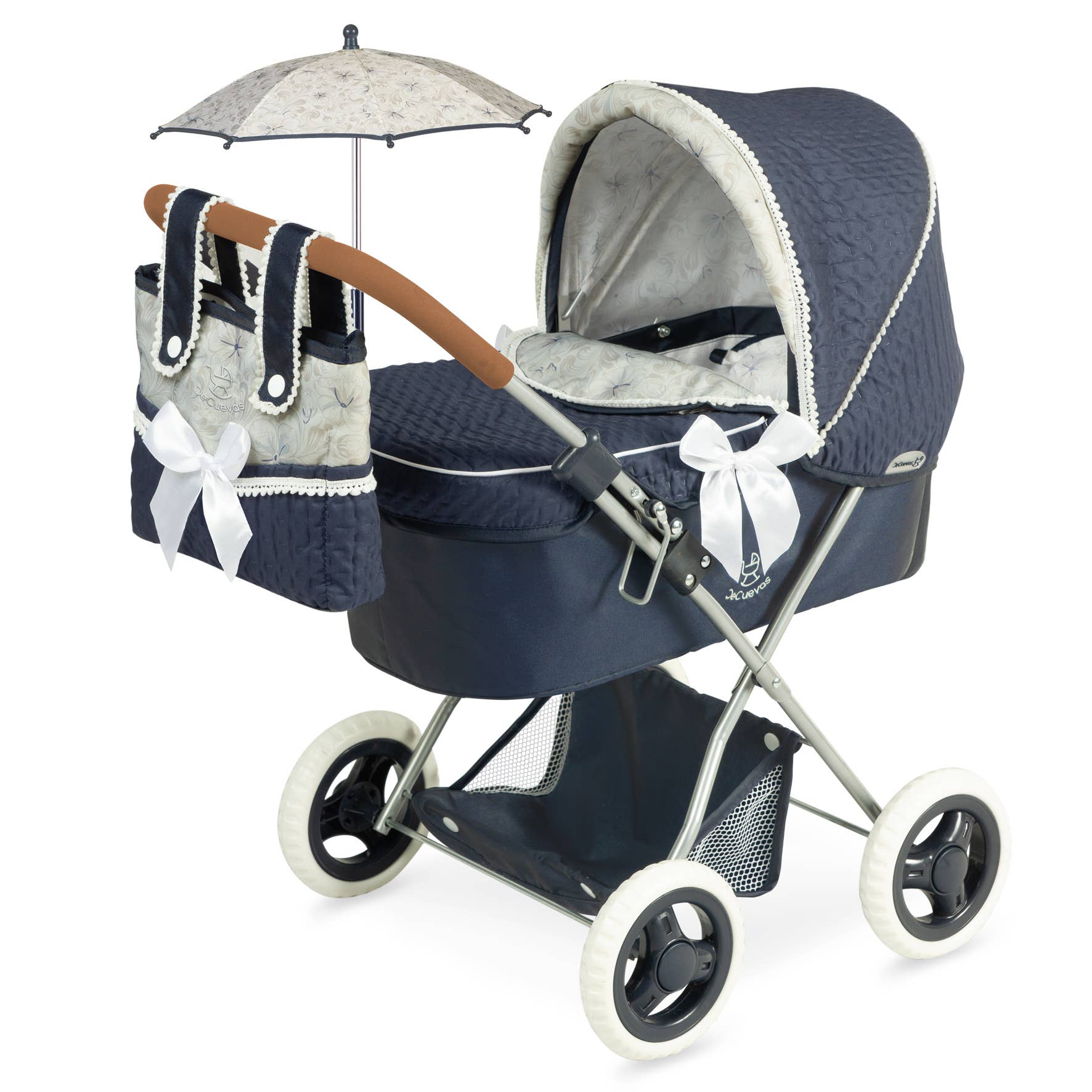 My First Pram Navy Vintage Little PPs