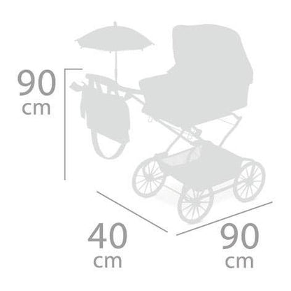 Reborn Pram Provenza (Up to age 9 years recommend)