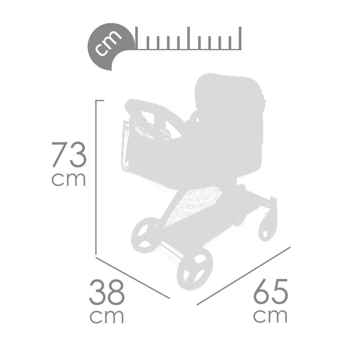 Provenza Convertible 3x1 Doll's Pram