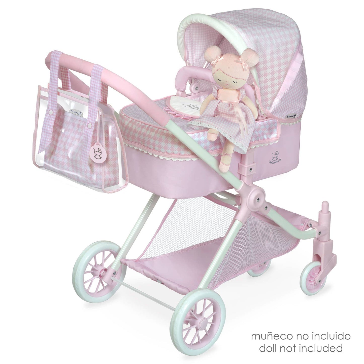 Niza Convertible 3x1 Doll's Pram XL
(Up to age 9 years recommend)