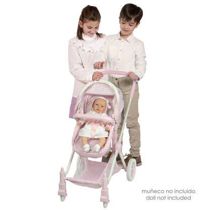 Niza Convertible 3x1 Doll's Pram XL
(Up to age 9 years recommend)