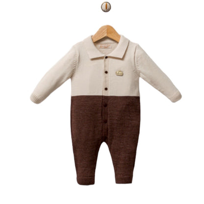 Phoenix Knitted Body Suit (Brown)