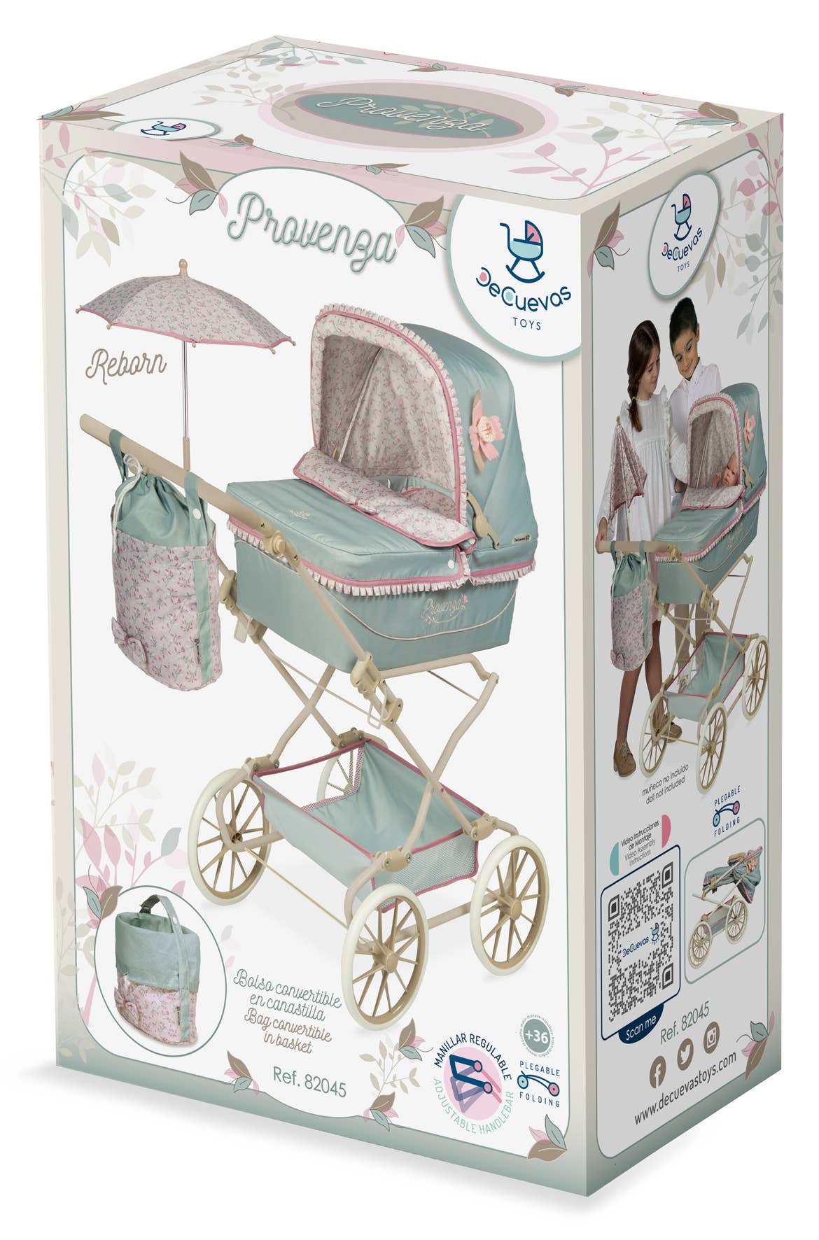 Reborn Pram Provenza (Up to age 9 years recommend)