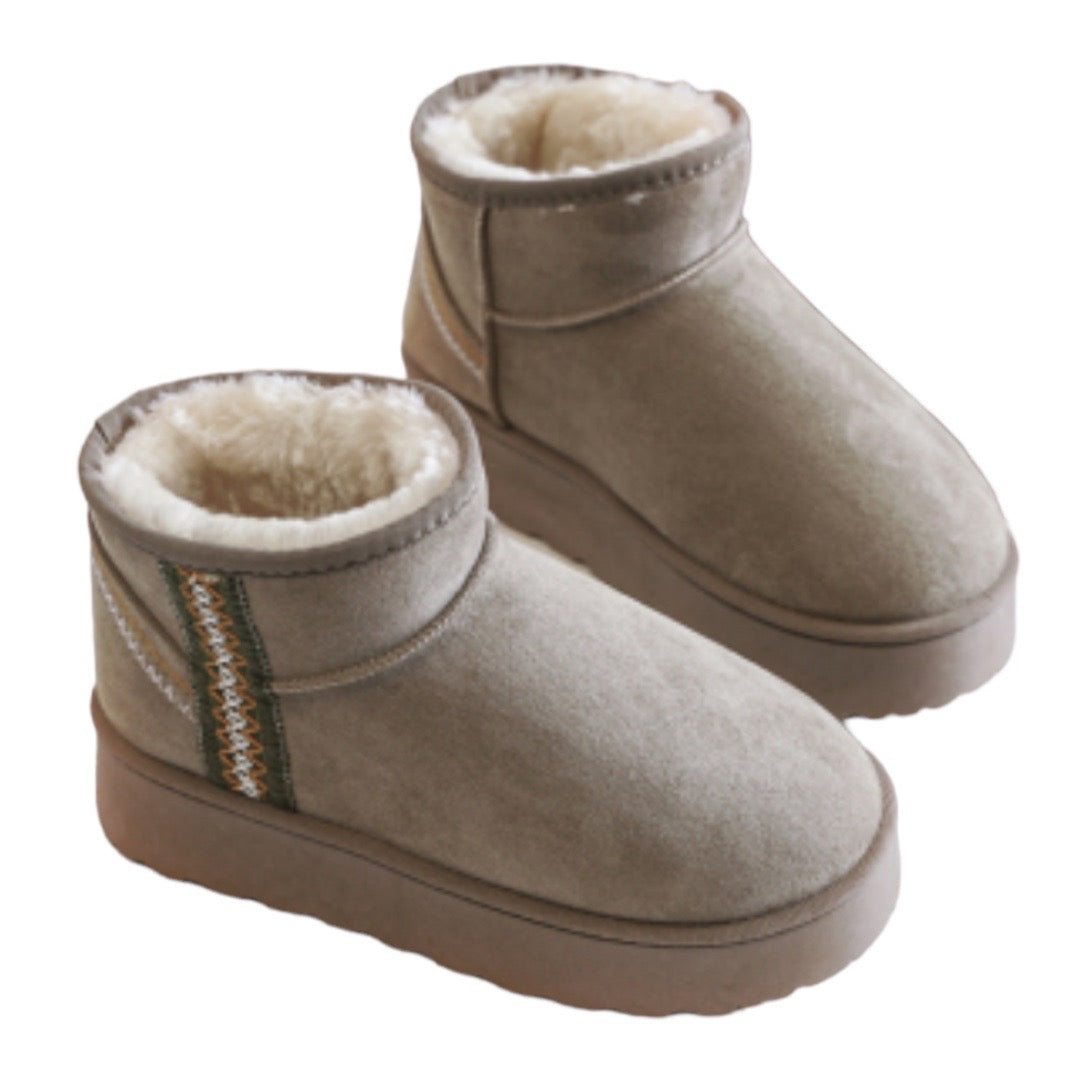 Grey Platform Aztec Ugg Boots (size 8- uk3)