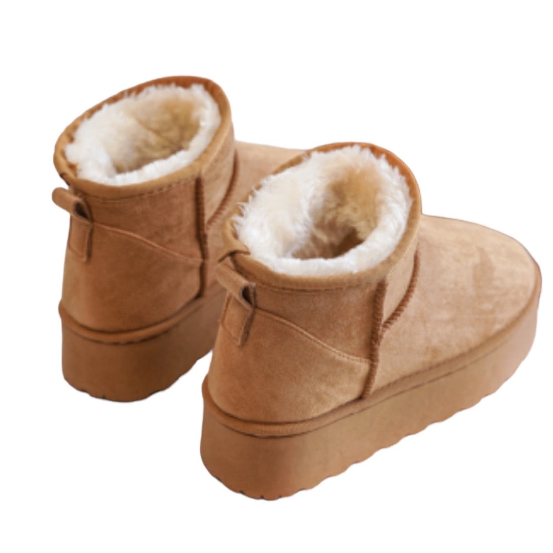 Brown Platform Ugg Boots  (size 8- uk3)