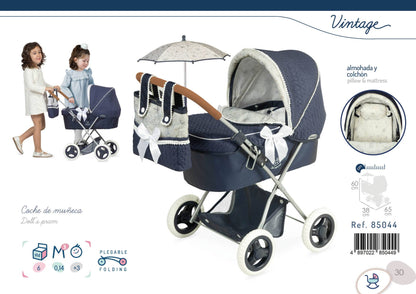 My First Pram - Navy Vintage