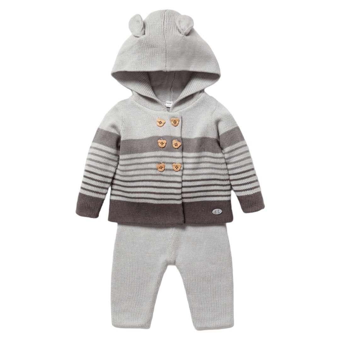 Baby Boys 2pc Hooded Set