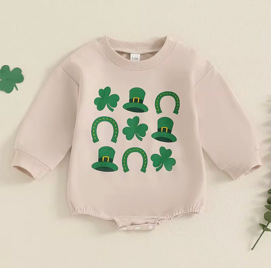 St Patrick’s Day Romper