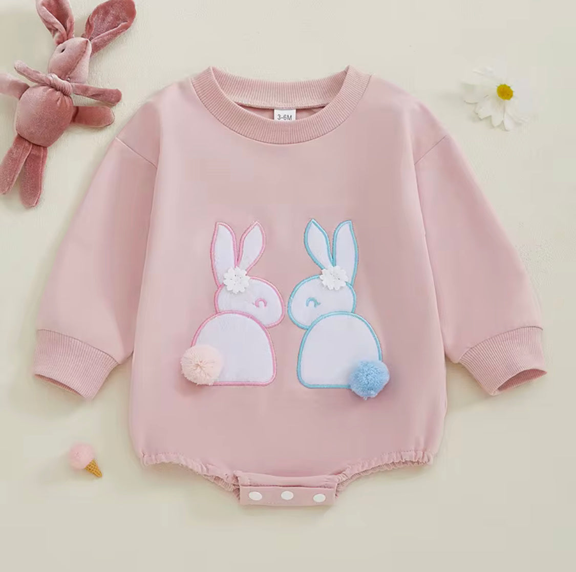 Bunny Bobble Romper