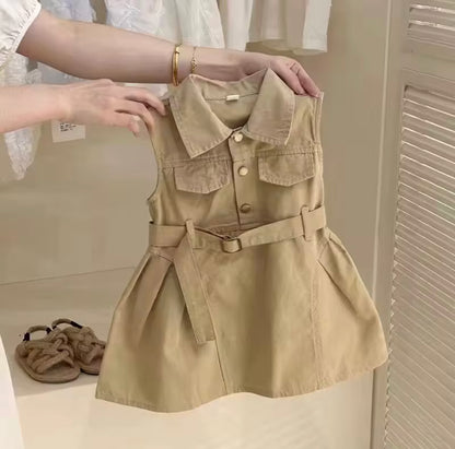 Khaki Army Dress