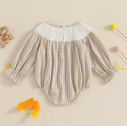 Duck Smocked Romper