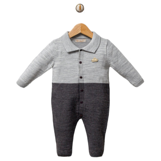 Phoenix Knitted Body Suit (Grey)