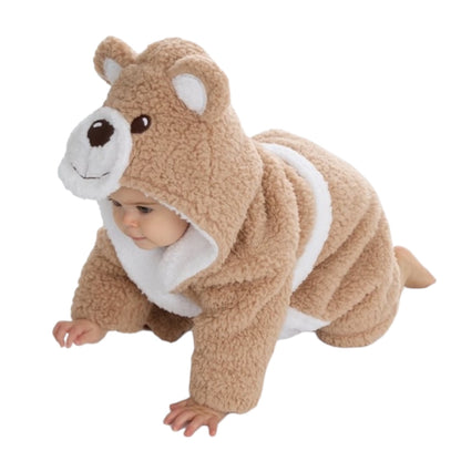 BABY NOVELTY TEDDY DRESSING GOWN