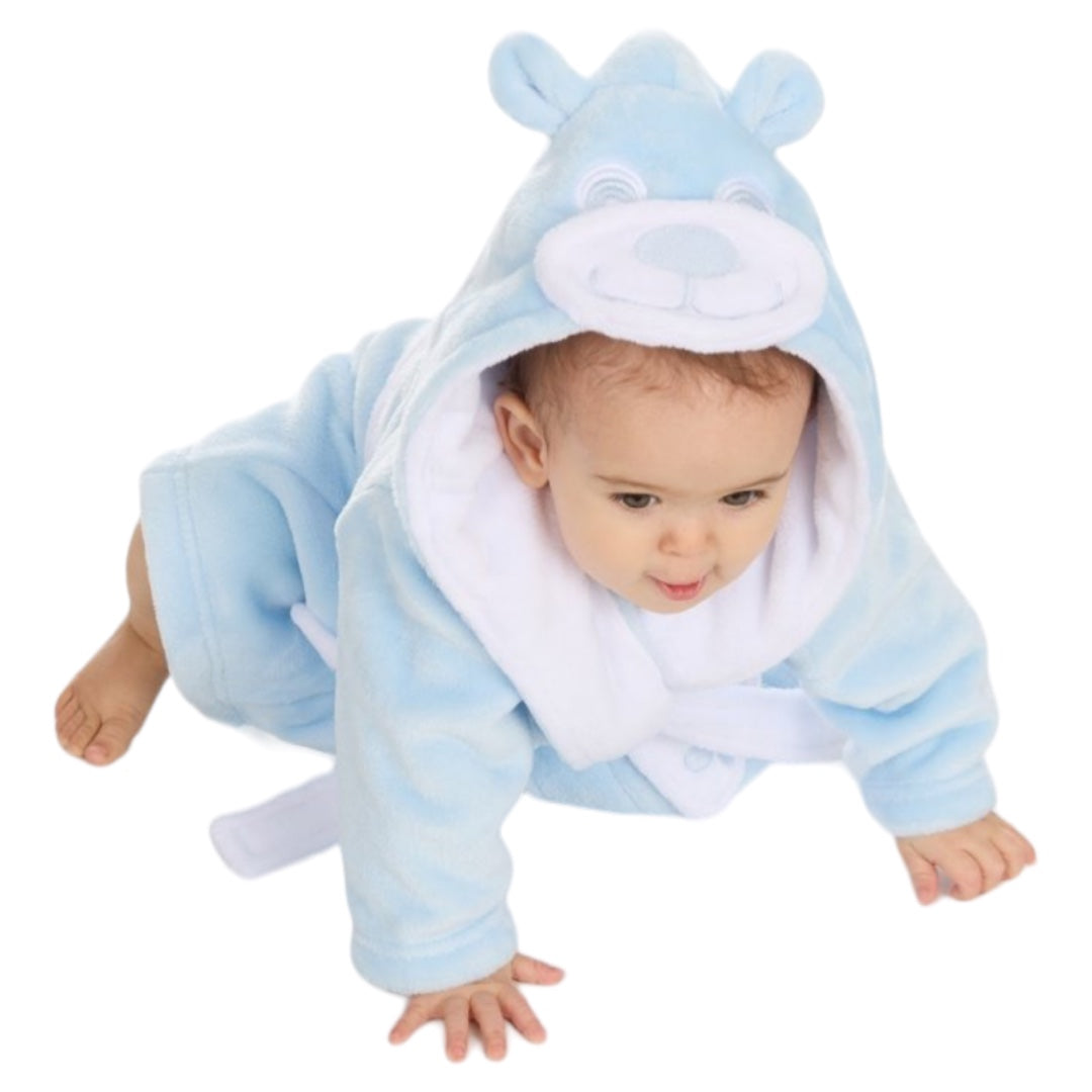 BABY NOVELTY SKY TEDDY DRESSING GOWN