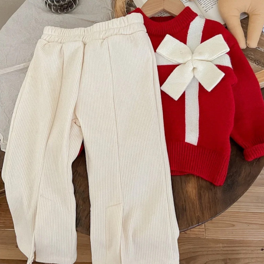 Christmas Sweater & Bottoms 2Piece Set