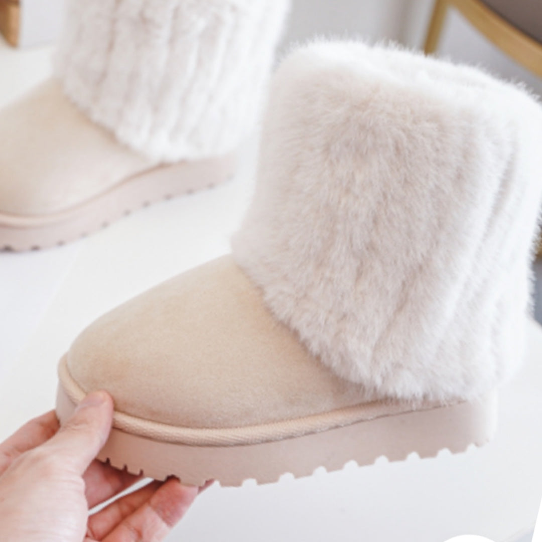 Baige  Platform Fur Ugg Boots  (size 8- uk3)