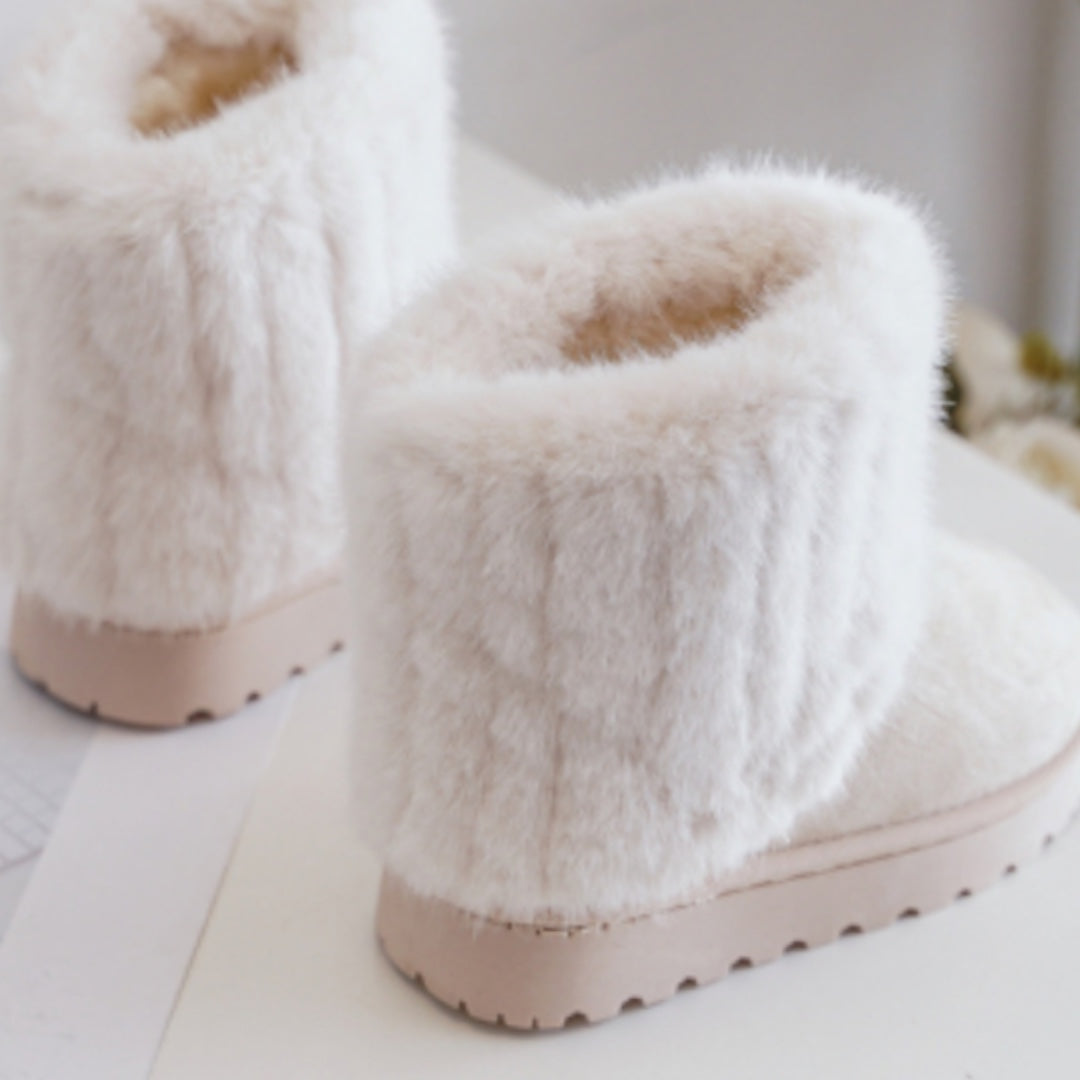 Baige  Platform Fur Ugg Boots  (size 8- uk3)