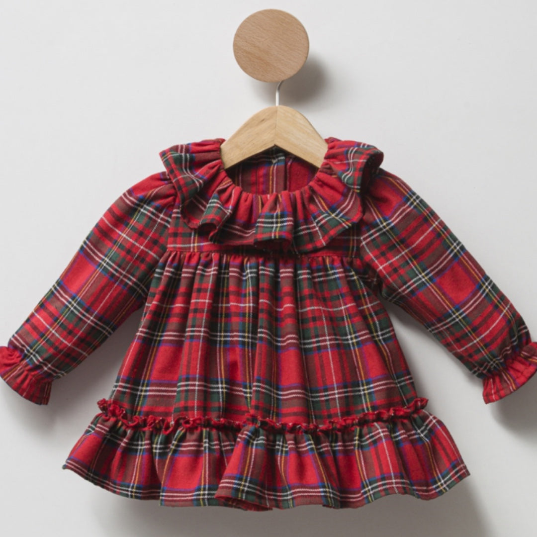 Baby Girl Red Jacket & Dress Set