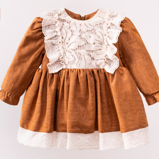 Baby Girl Lace Detail Dress