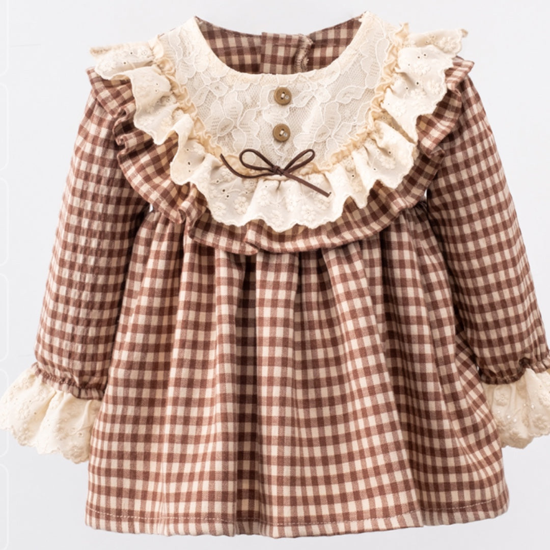 Baby Girl Check Dress