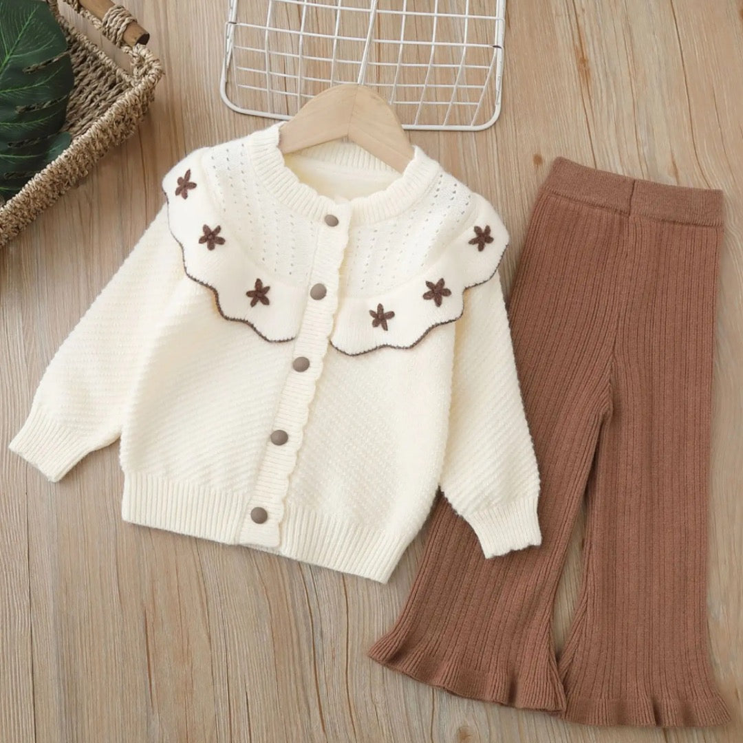 Star Knitted Set (Cream)