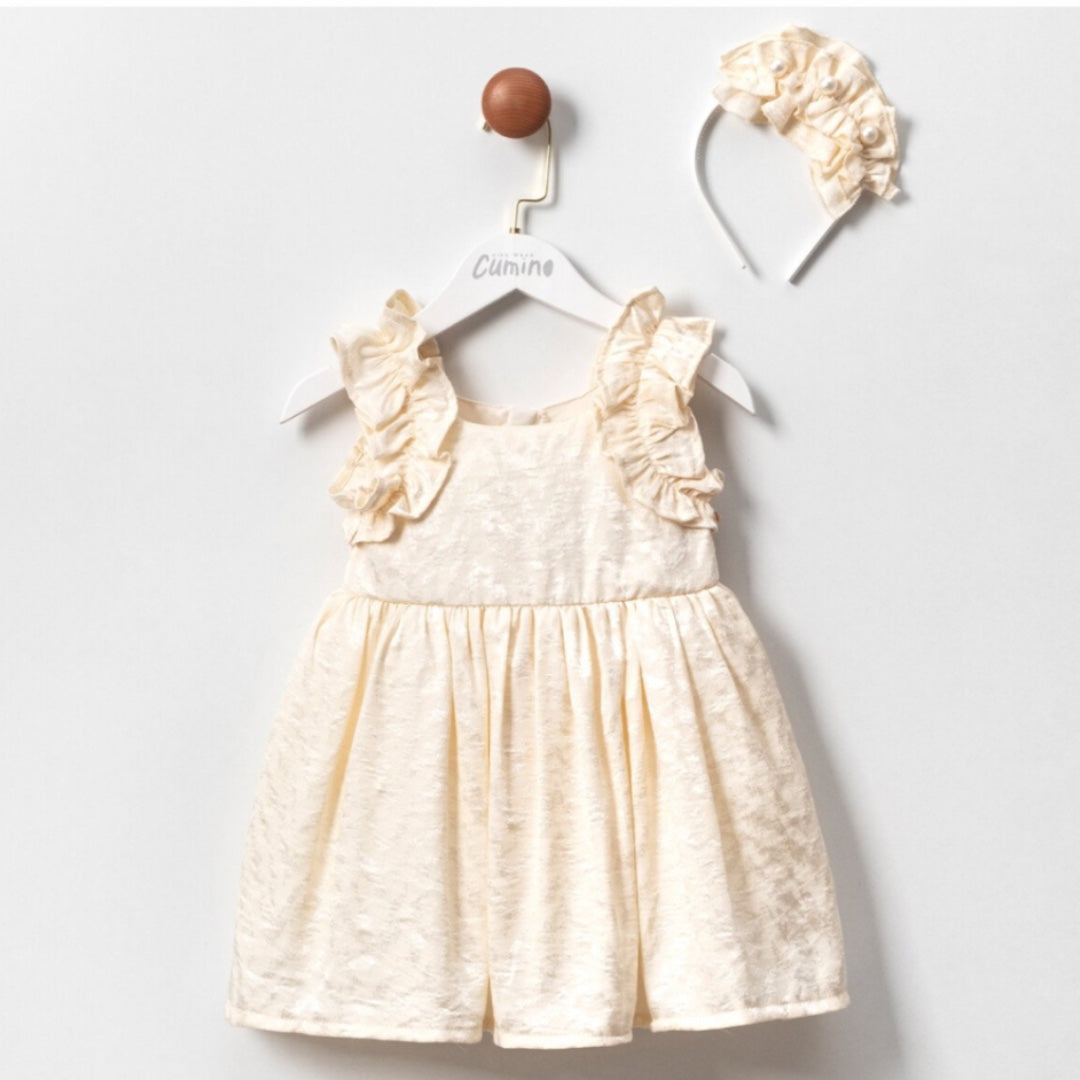 Girls Dress & HeadBand 2-5 Years