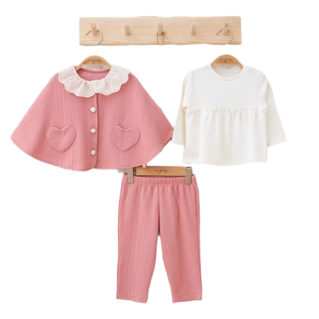 Arabella 3 Piece Poncho Tracksuit