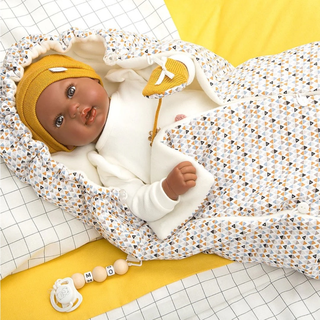 REBORN DOLL RAPHAEL WITH SLEEPING BAG