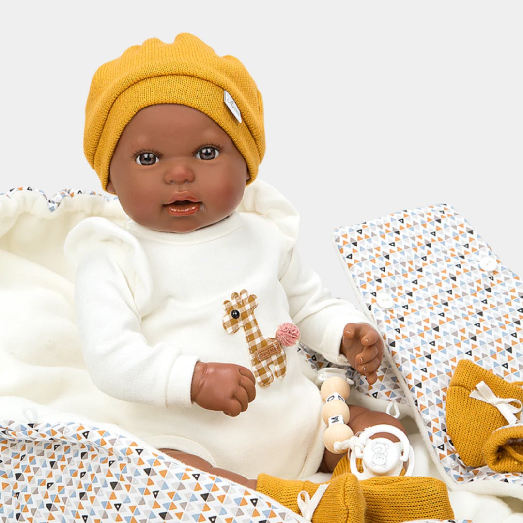 REBORN DOLL RAPHAEL WITH SLEEPING BAG