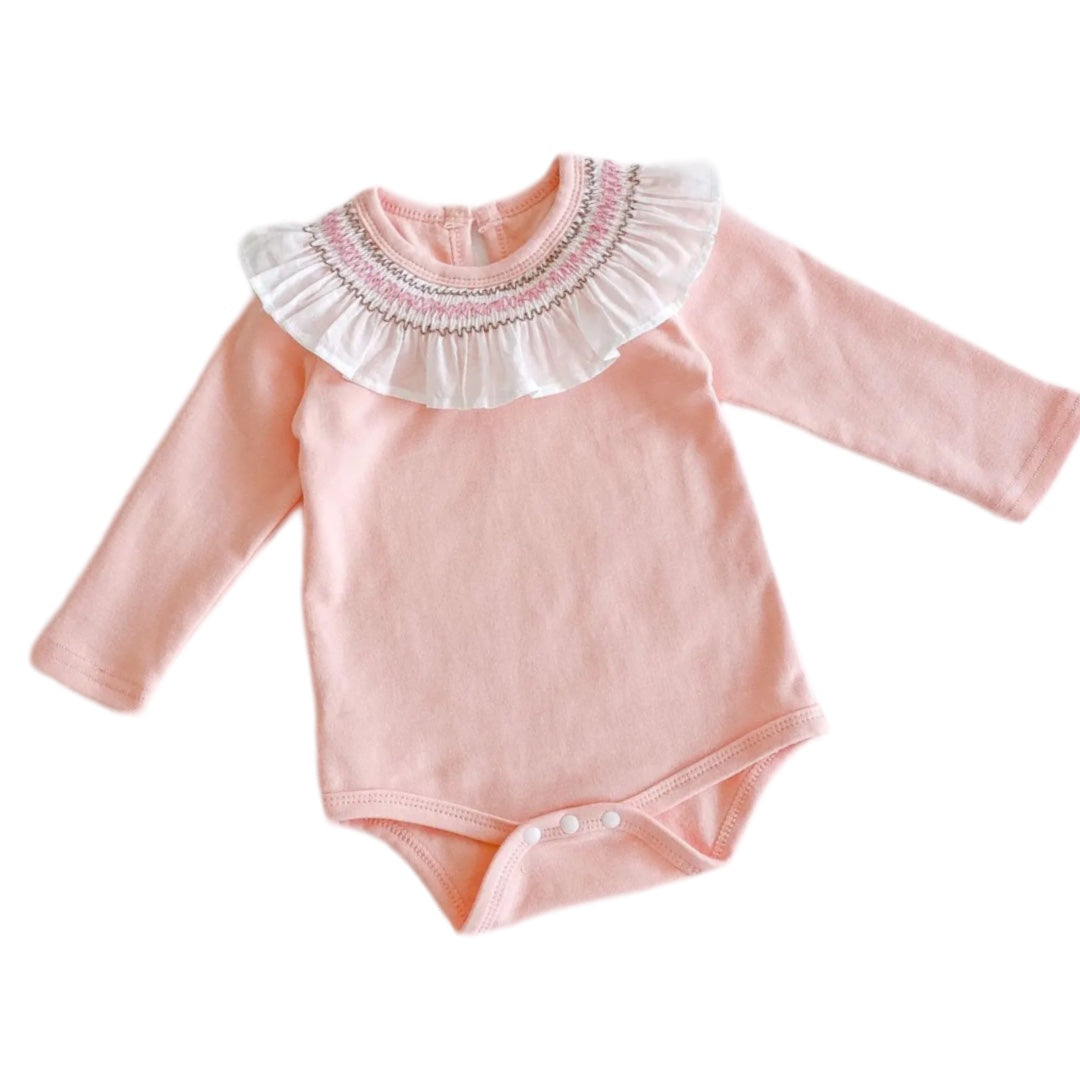 Gracie Frill collar Bodysuit