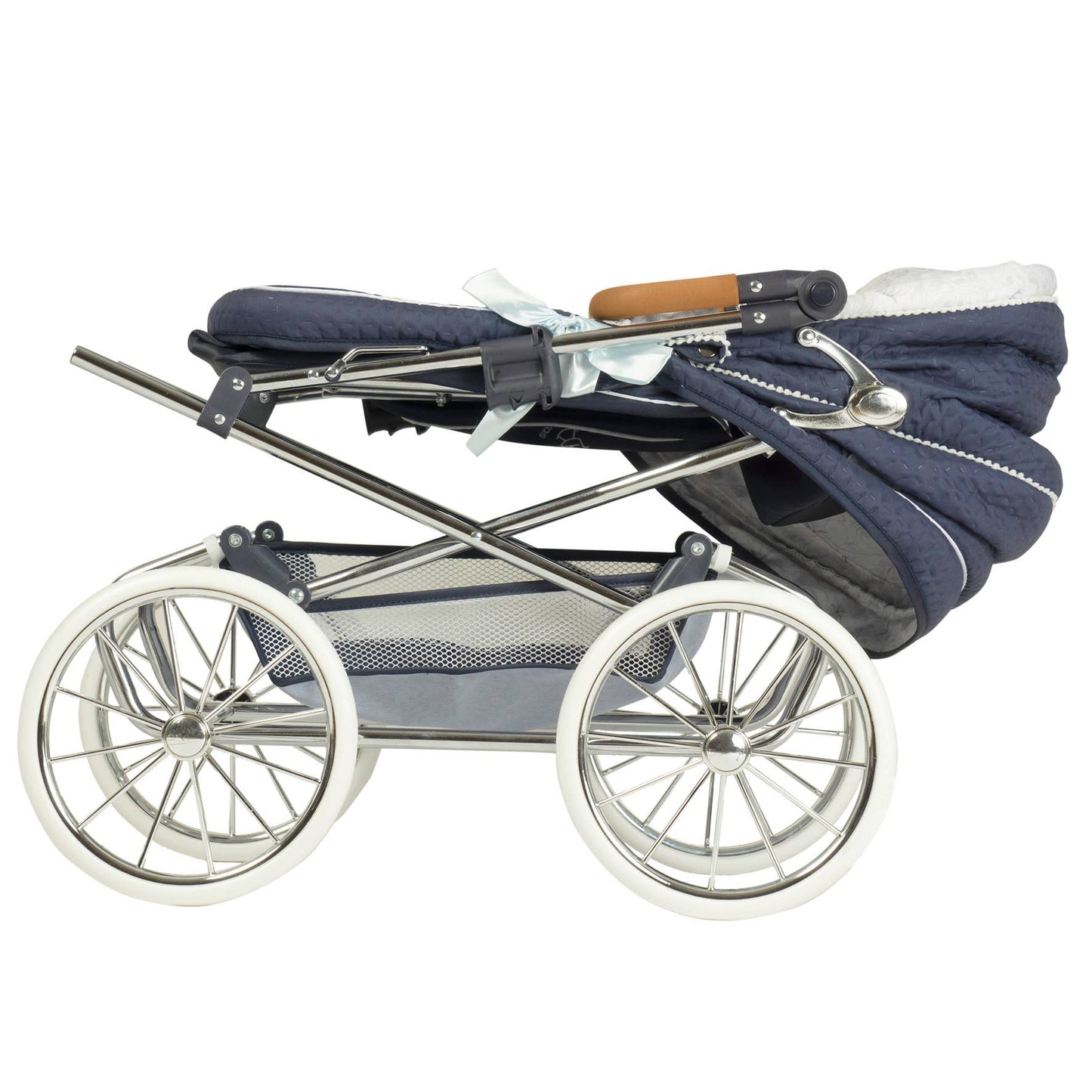 Vintage Navy Reborn Pram XL